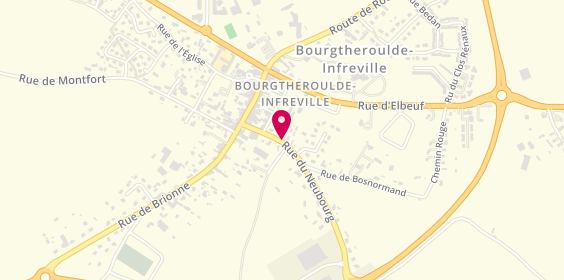 Plan de BLONDEL Sandrine, 127 Route du Neubourg, 27520 Grand-Bourgtheroulde