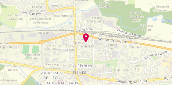 Plan de TURCI Isabelle, 8 Rue Georges Tangre, 51170 Fismes