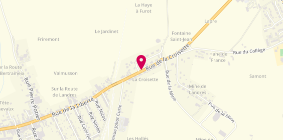 Plan de BARTOLINI Nathalie, Zone Commercial la Croisette, 54970 Landres