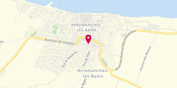 Plan de BOSSE Catherine, 3 Place du General de Gaulle, 14117 Arromanches-les-Bains