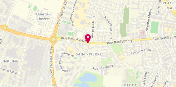 Plan de MARGOT Sara, 48 Rue Paul Albert, 57100 Thionville