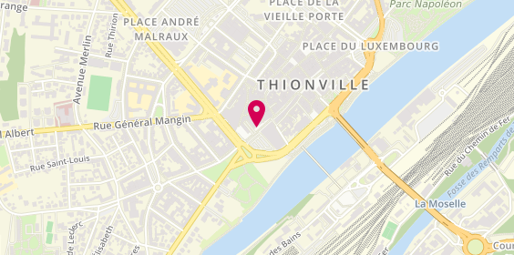 Plan de FLORIO Rachel, 47 Rue Paris, 57100 Thionville