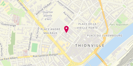 Plan de ENGELDINGER-DIDELOT Delphine, 1 Rue Saint Nicolas, 57100 Thionville
