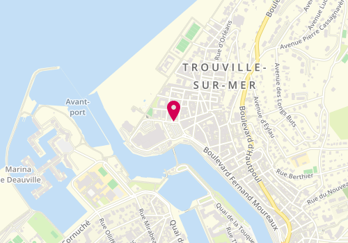 Plan de DEMCHI Marine, 12 Place Foch, 14360 Trouville-sur-Mer