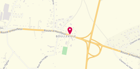 Plan de HARP Sylvia, 1166 Route d'Honfleur, 27210 Boulleville