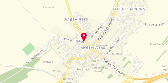 Plan de BUTTO Régis, 106 Rue de Havange, 57440 Angevillers