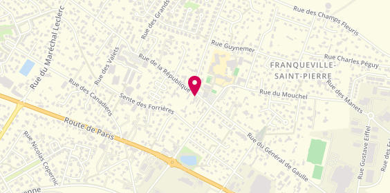 Plan de BEAUFILS Lenaick, 63 Ter Rue de la Republique, 76520 Franqueville-Saint-Pierre