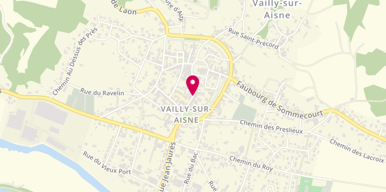 Plan de BEVIERE Agathe, 17 Rue Alexandre Legry, 02370 Vailly-sur-Aisne