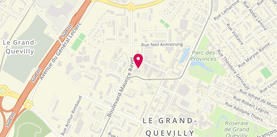 Plan de GRICOURT Laurène, 12 Rue Jean Racine, 76120 Le Grand-Quevilly