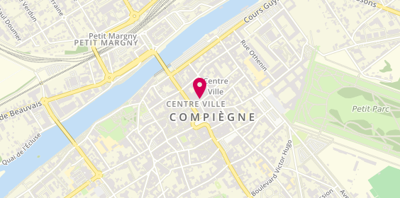 Plan de MART Jessie, 4 Rue Sainte Marie, 60200 Compiègne