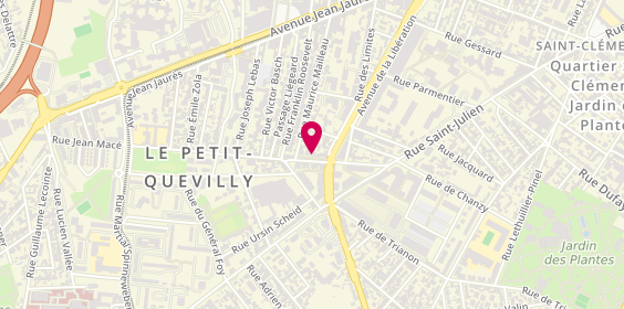 Plan de BEAUMESNIL Larson Catherine, 15 Place des Chartreux, 76140 Le Petit-Quevilly