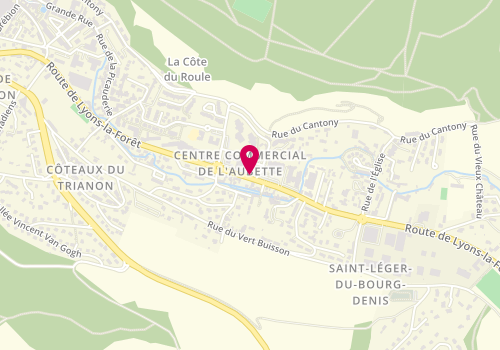 Plan de DERNY Carole, 991 Route de Lyons, 76160 Saint-Léger-du-Bourg-Denis