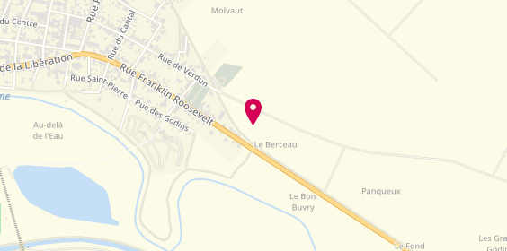 Plan de AIT Hamou Tounsia, 2 Rue du Point du Jour, 02190 Villeneuve-sur-Aisne