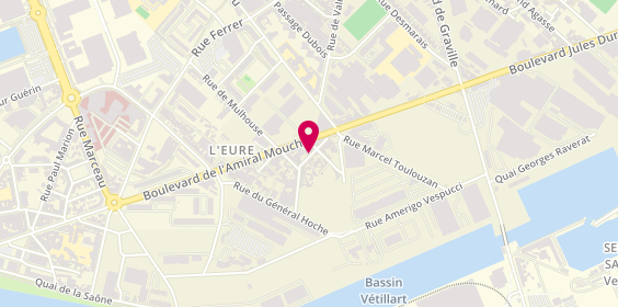 Plan de COLLETTE Sandrine, 27 Rue General de Lasalle, 76600 Le Havre