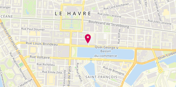 Plan de HEUZE Karine, 9 Rue du Chillou, 76600 Le Havre