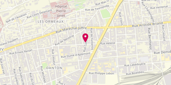 Plan de PIFFRE Natacha, 25 Rue Collard, 76600 Le Havre