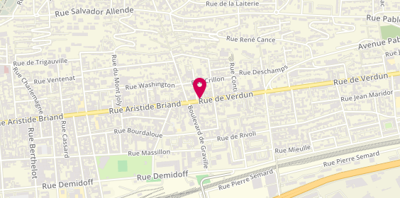 Plan de HANIN Bénédicte, 7 Rue de Verdun, 76600 Le Havre