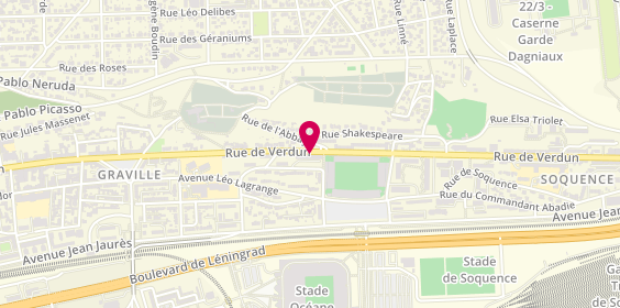 Plan de LECLERE Aude, 288 Rue de Verdun, 76600 Le Havre
