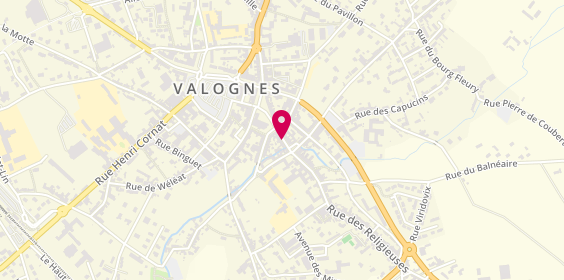 Plan de LOIT Gaël, 4 Bis Rue des Religieuses, 50700 Valognes
