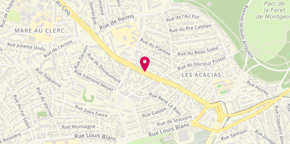 Plan de ROSE Cédric, 302 Rue du Bois au Coq, 76620 Le Havre