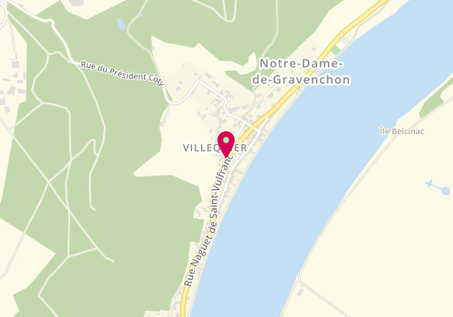 Plan de DUMOUCHEL Faustine, 10 Rue Naguet de Saint Vulfran, 76490 Rives-en-Seine