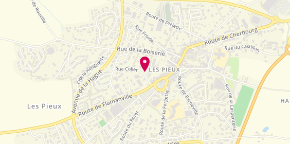 Plan de VANDEPUTTE Betty, 4 Rue Collet, 50340 Les Pieux