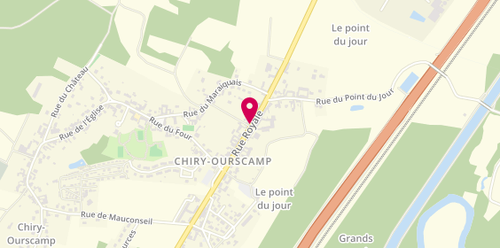 Plan de AIFOUN Michaël, 22 Rue Royale, 60138 Chiry-Ourscamp