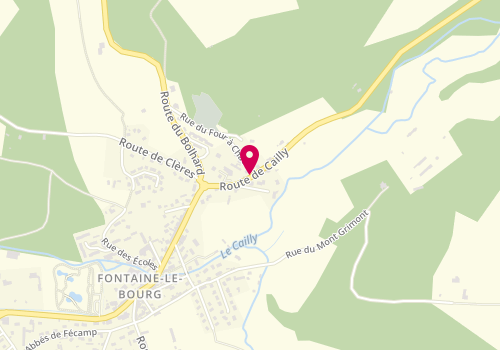 Plan de FORTEAU Margaux, 47 Route de Cailly, 76690 Fontaine-le-Bourg