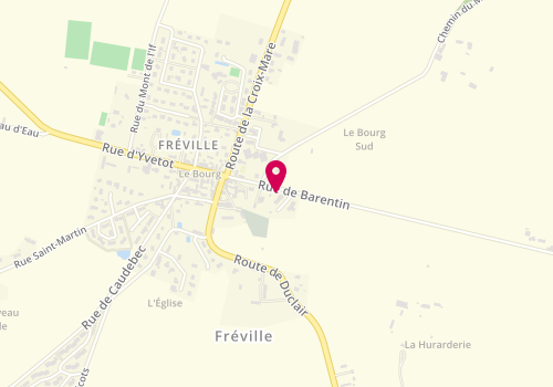 Plan de TINEL Chrystele, 180 Route de Barentin, 76190 Saint-Martin-de-l'If
