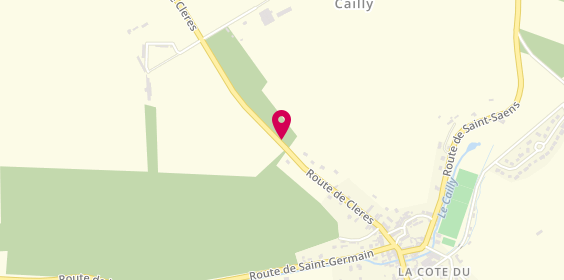 Plan de AUVRAY Christelle, Route de Clères, 76690 Cailly