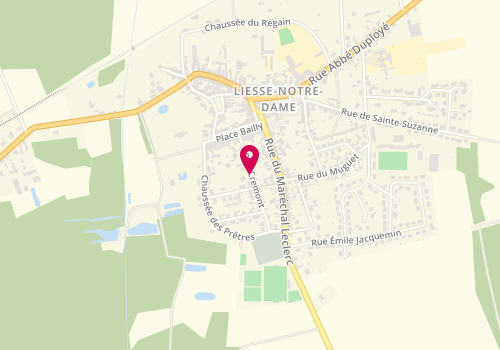 Plan de ASSOUS Jennifer, 6 Ter Rue Crémont, 02350 Liesse-Notre-Dame