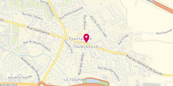 Plan de AVOINE Anne-Laure, 4 Rue Wilson, 50110 Cherbourg-en-Cotentin