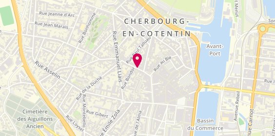 Plan de SANSON Aurélie, 10 Rue Christine, 50100 Cherbourg-en-Cotentin