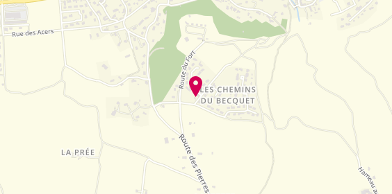 Plan de LELERRE David, 11 Route de Denneville, 50110 Cherbourg-en-Cotentin