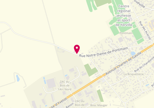 Plan de DUTHEIL Emmanuelle, 240 Rue Notre Dame de Pontmain, 76760 Yerville
