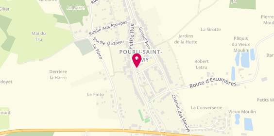 Plan de BREVERY Brigitte, 24 Rue Petite Rue, 08140 Pouru-Saint-Remy