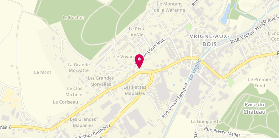Plan de BOURGUIGNON Isabelle, 2 Rue Mehul, 08330 Vrigne-aux-Bois