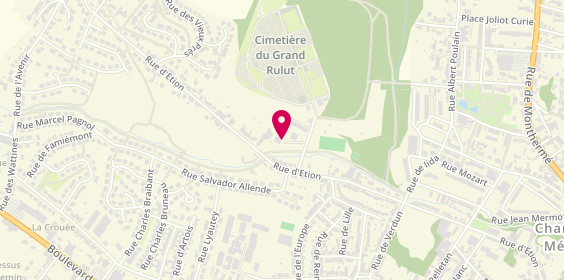 Plan de BLONDEAU Sandrine, 3 Rue du Grand Rulut, 08000 Charleville-Mézières