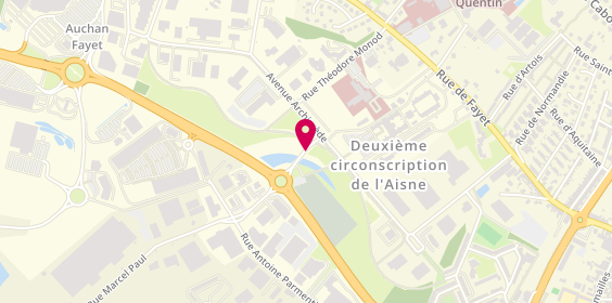 Plan de FRAGA PARAUTA Valentin, 17 Avenue Archimede, 02100 Saint-Quentin