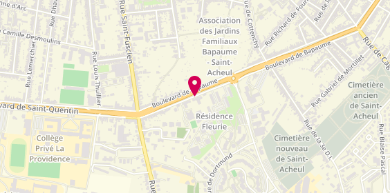 Plan de LEJEUNE-COTTRELLE Sylvie, 319 Boulevard de Bapaume, 80090 Amiens