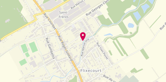 Plan de COTTINET Noémie, 6 Rue de la Catiche, 80420 Flixecourt