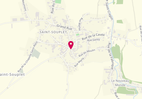 Plan de BOCQUILLON Laure, 2 Rue du Moulin, 59360 Saint-Souplet