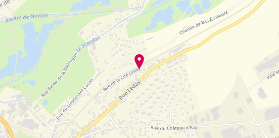 Plan de QUENEHEN Claudine, 52 Rue de la Cite Leday, 80100 Abbeville