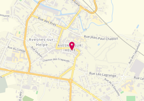 Plan de BOTTEAU Stéphane, 38 Place du General Leclerc, 59440 Avesnes-sur-Helpe