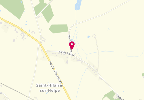 Plan de DE BRUYNE Aurore, 2 Chemin des Culots, 59440 Saint-Hilaire-sur-Helpe