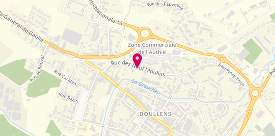 Plan de GOSSE Stéphanie, 27 Bis Rue des 9 Moulins, 80600 Doullens