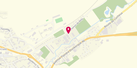 Plan de HURET DASSONVILLE Sylvie, 78 Route d'Arras, 80600 Doullens
