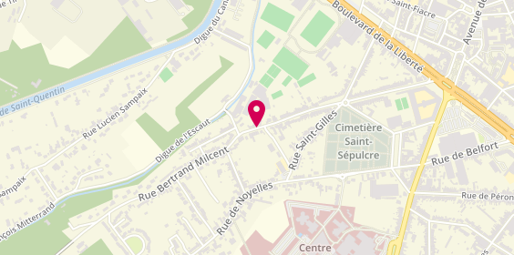 Plan de LEYTERE Julien, 604 Rue Bertrand Milcent, 59400 Cambrai