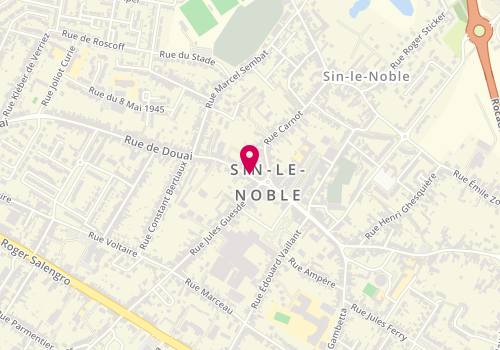 Plan de HERNEQUE Anne, 36 Rue de Douai, 59450 Sin-le-Noble