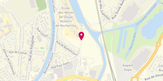 Plan de BRISACQ Jean Baptiste, 231 Rue du Docteur Lequien, 59500 Douai